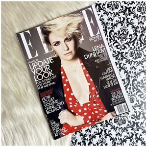 ELLE : February 2015 : ‘Lena Dunham’ edition beauty magazine